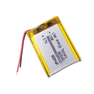 Batería lipo 603040 3,7 vdc 800 mAh