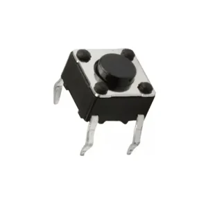 Pulsador N/A 4 pines 6x6x5 mm